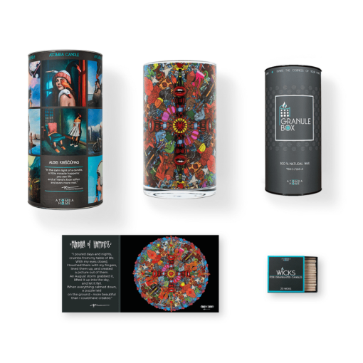 Žvakė – rinkinys | MANDALA OF HAPPINESS 3