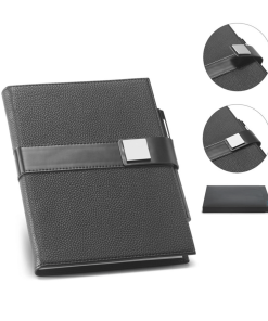 Vyriška užrašų knygutė odiniu viršeliu | SOLIDU 4