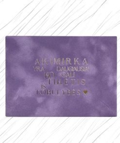 Vokas pinigams | AKIMIRKA’ Purpurinė 1
