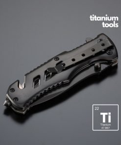 Peilis skubiai pagalbai prireikus | TITAN 3