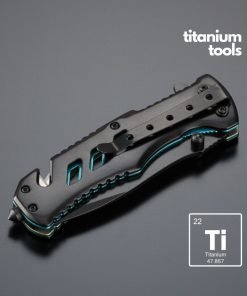 Peilis skubiai pagalbai prireikus | TITAN 4