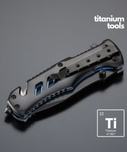 Peilis skubiai pagalbai prireikus | TITAN 5