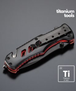 Peilis skubiai pagalbai prireikus | TITAN 6