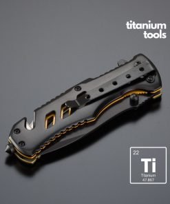 Peilis skubiai pagalbai prireikus | TITAN 7