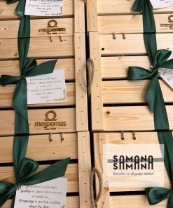 Medinės dėžė su maisto gaminiais | MAXI 5