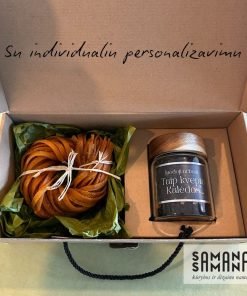 Rinkinys su draugystės pyragu ir arbata | LAGAMINAS 1