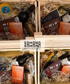Medinė dėžė su maisto gaminiais | MIDI 5