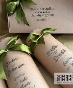 Pyrago mišinys su tūta ir personalizacija | ORIGINALU 2