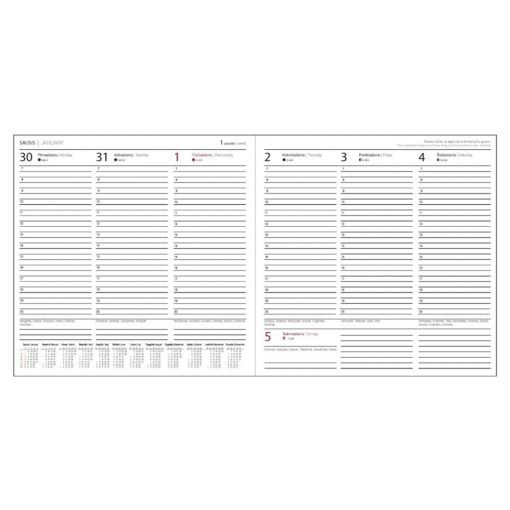 Darbo knyga 2025 | MEDIS \ kietu eko odos viršeliu, 3 galimi formatai - Image 7