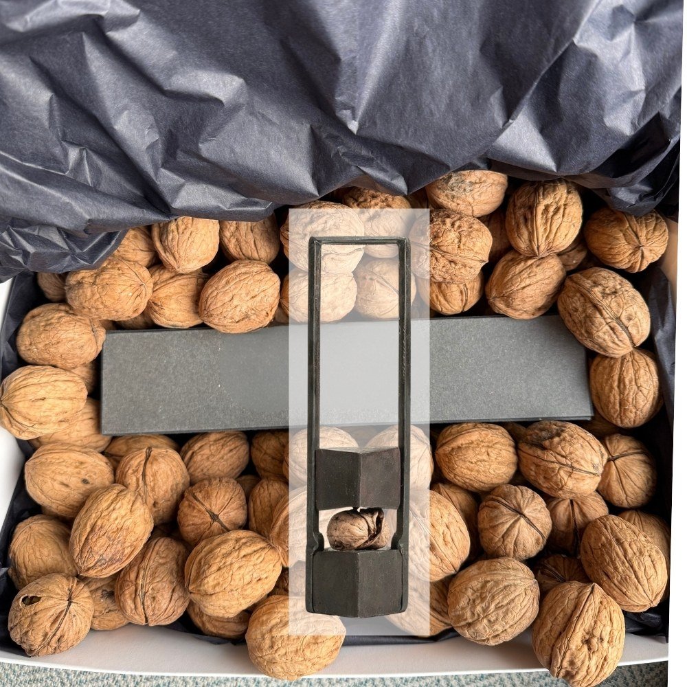 Rinkinys graikiniai riešutai ir riešutų gliaudiklis | STIPRU