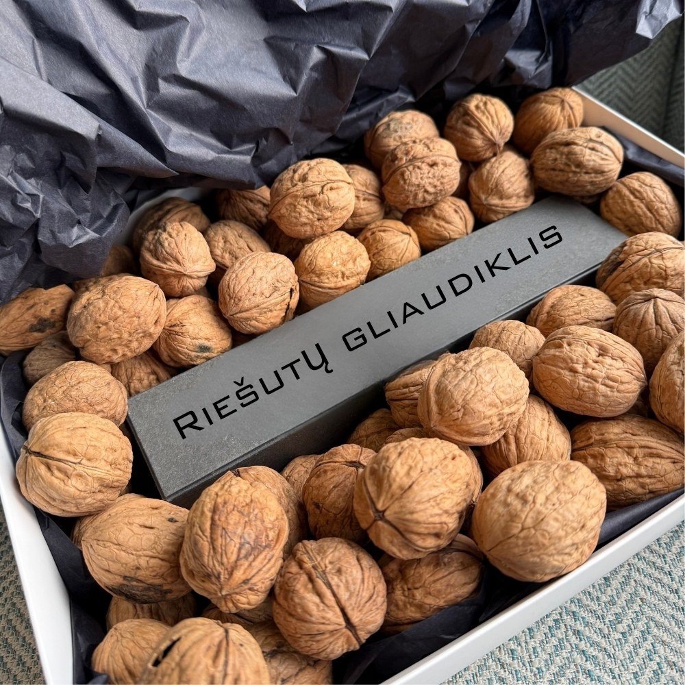 Rinkinys graikiniai riešutai ir riešutų gliaudiklis | STIPRU - Image 4