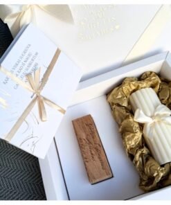 30 Įkvėpimo kortelių rinkinys MAGIŠKOMS AKIMIRKOMS su žvake | CILINDRAS