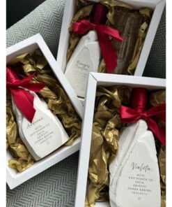 Mini kvietimas/padėka Krikšto Tėveliams su dėžute | ORIGINALU 4