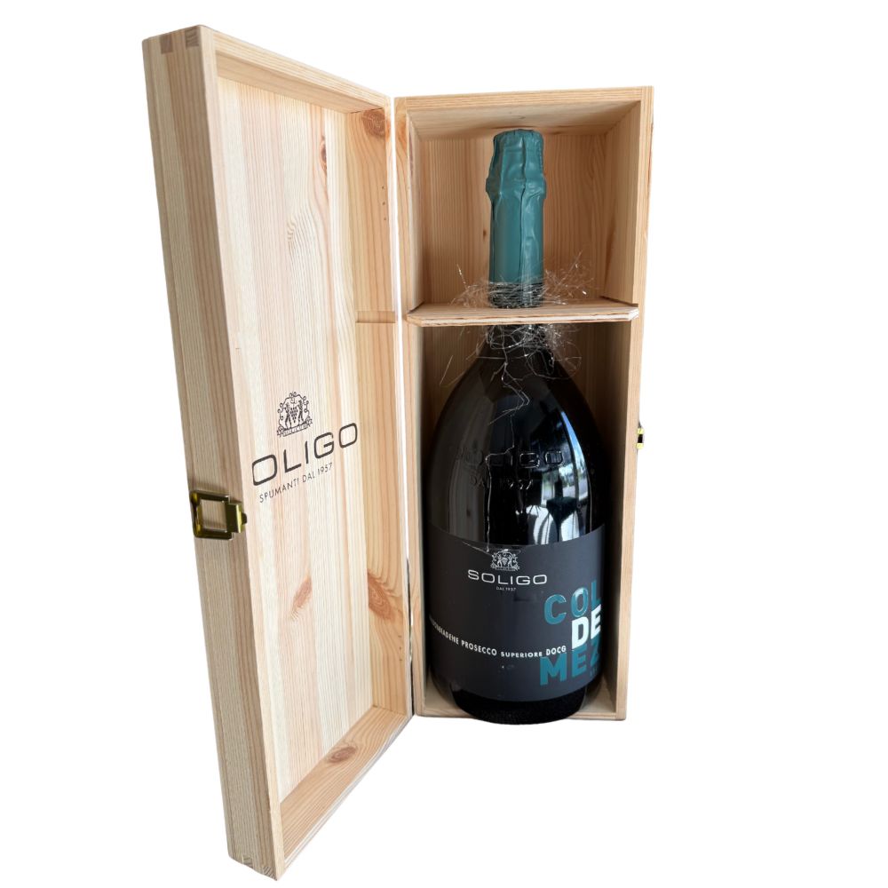 SOLIGO PROSECCO putojantis vynas su medine dėže | 3 L. - Image 4